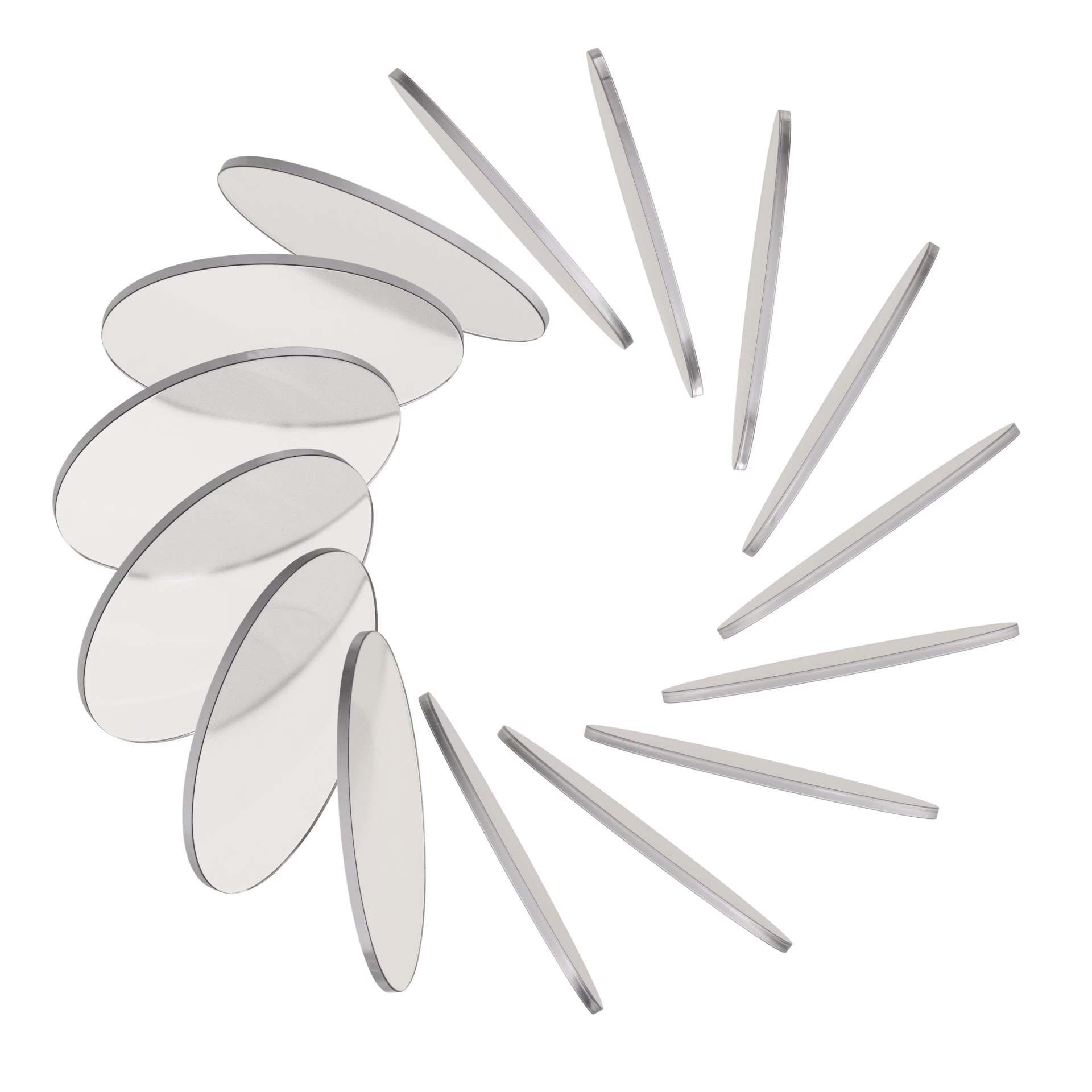 Decorative rotating brand artwork
