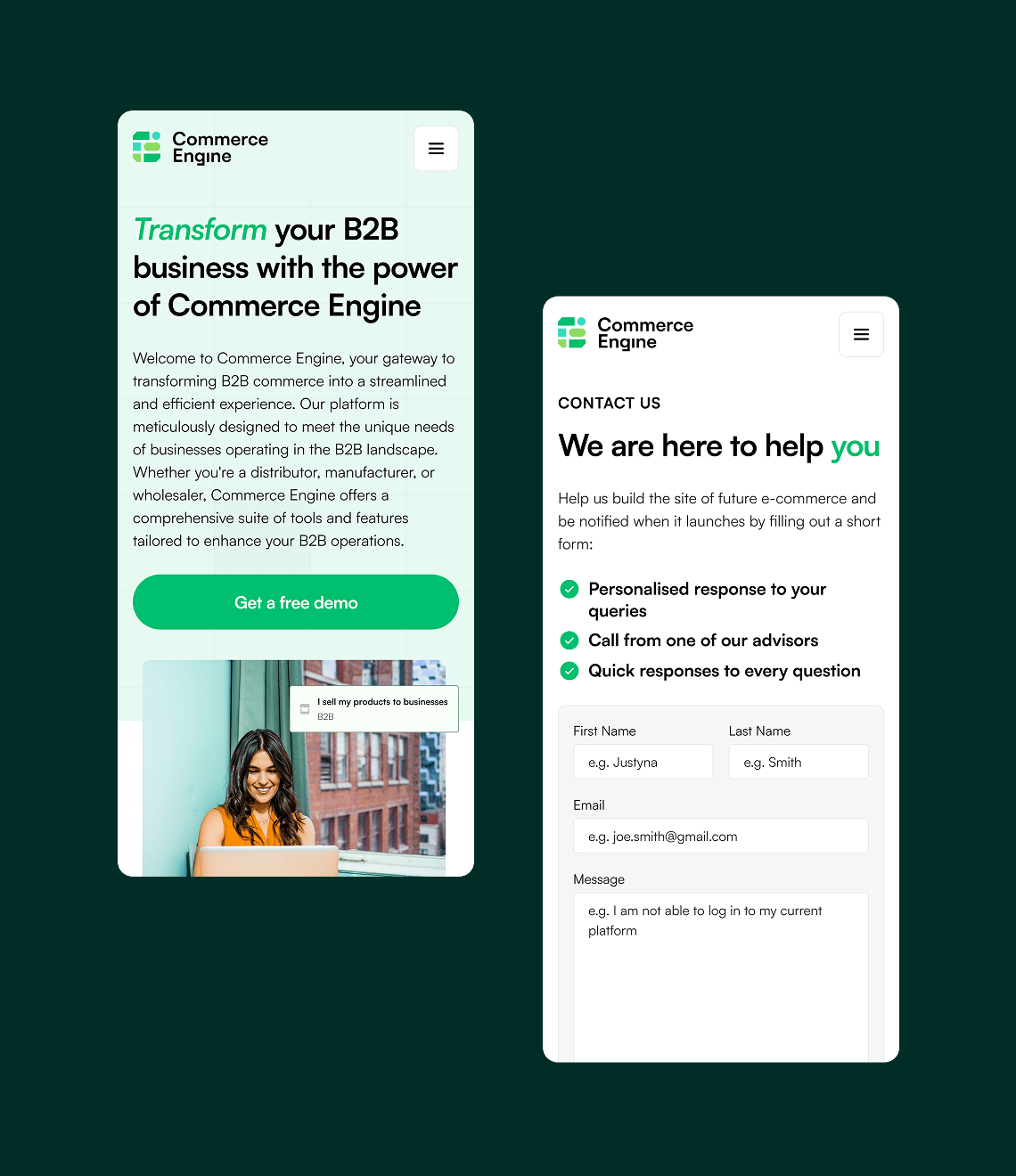 Commerce Engine project image