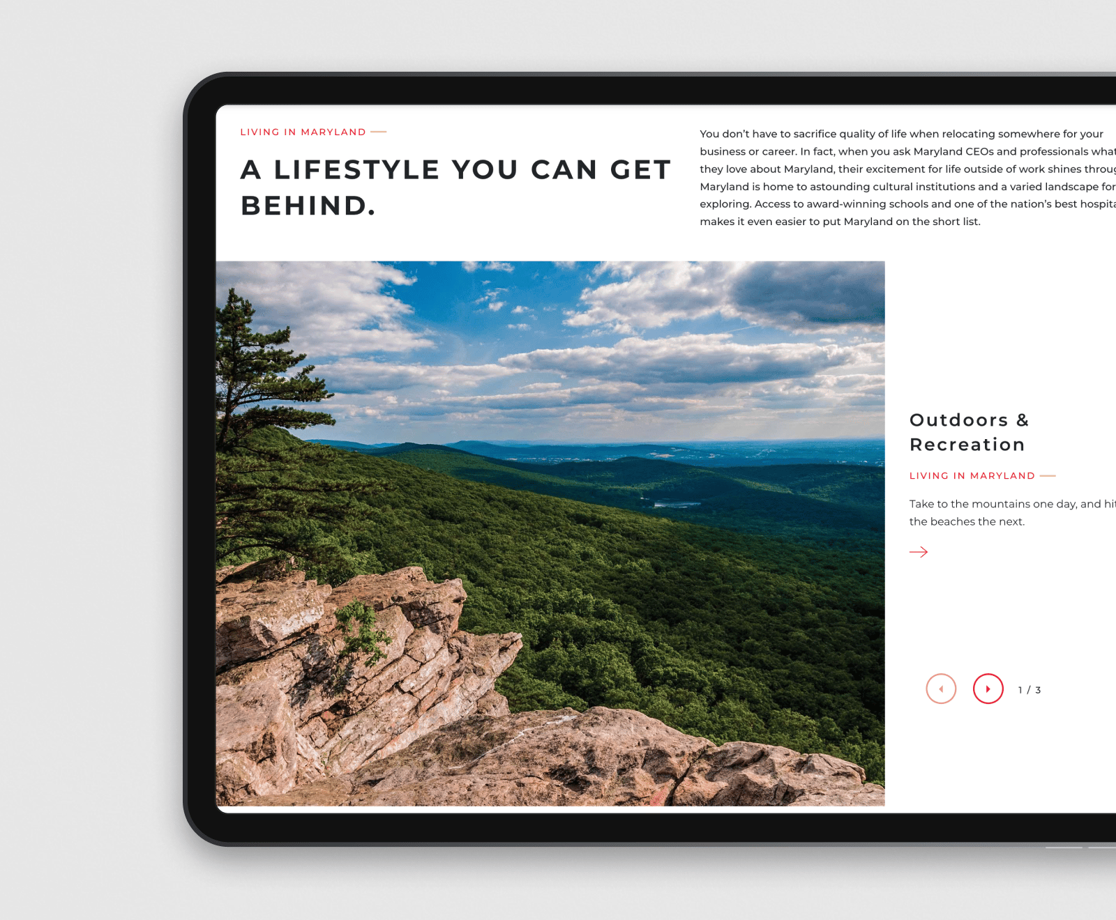 A modern publishing platform for the State of Maryland