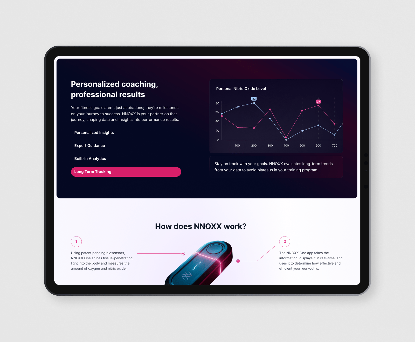 Redesigning NNOXX on a platform its team edits visually
