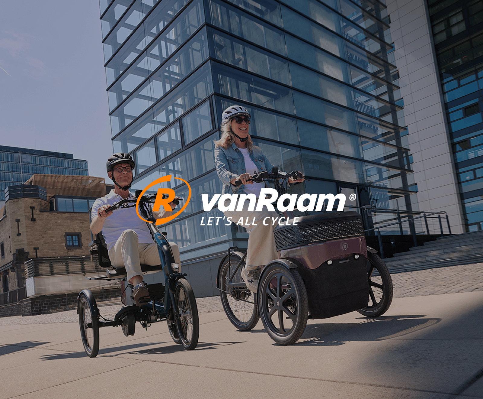 A multilingual Van Raam site managed in four languages