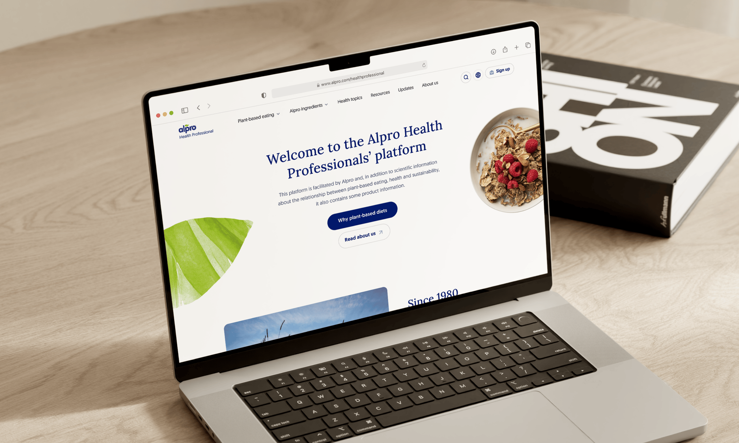 Revamping Alpro Health Professionals