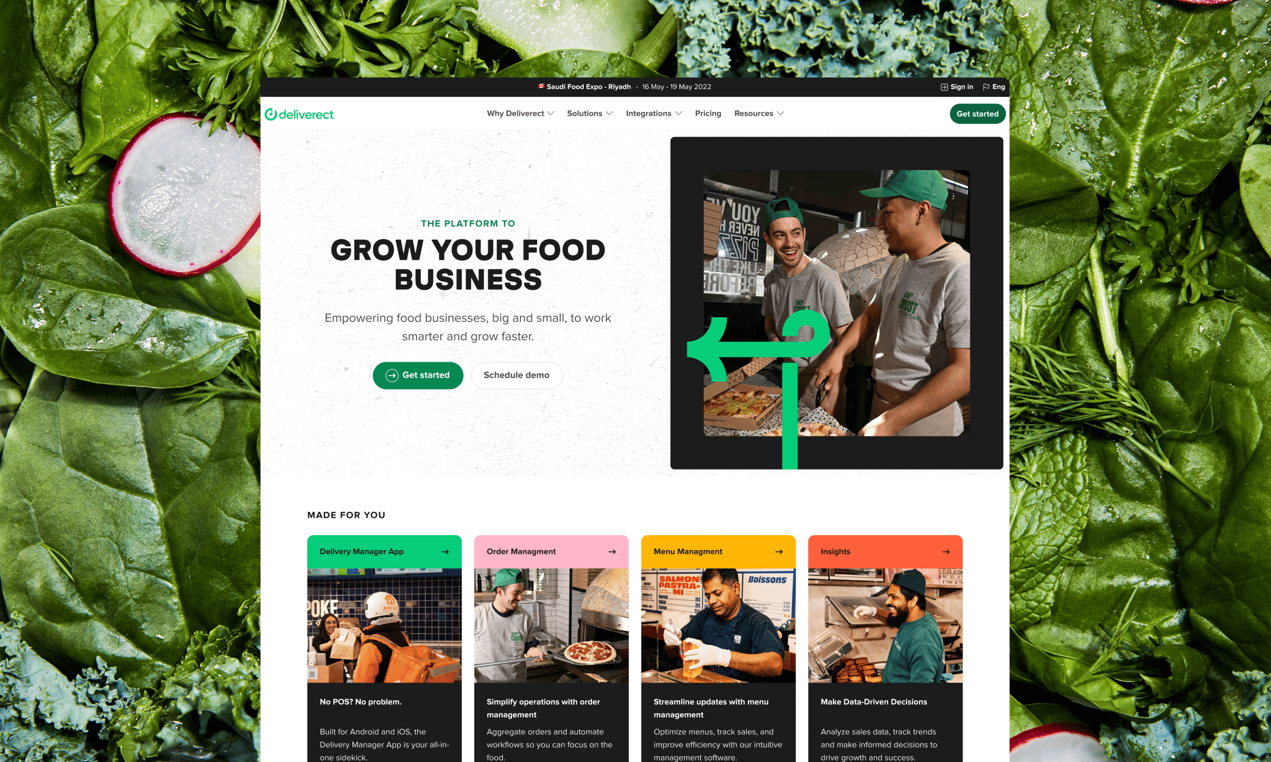 Translating Deliverect's brand to the web