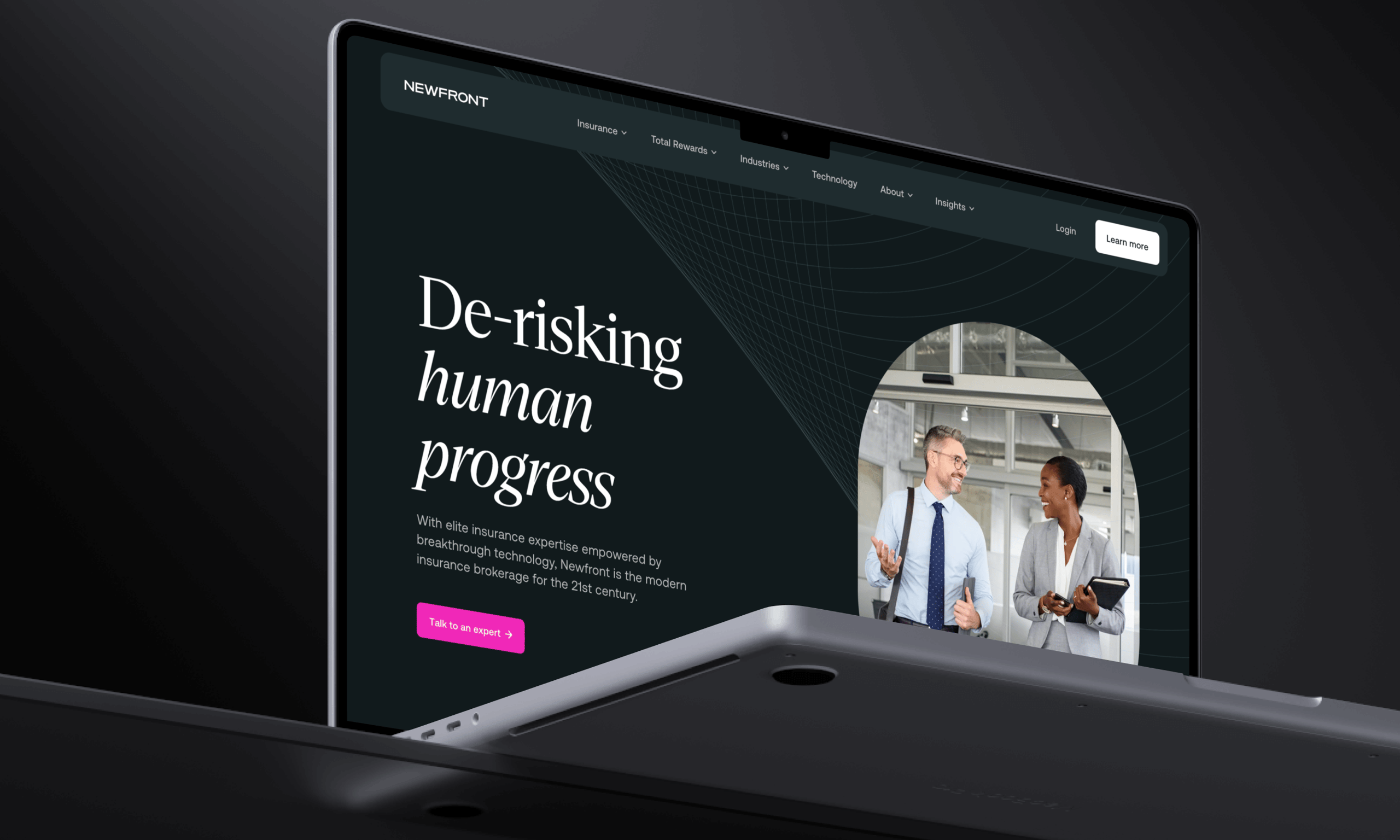 Decoupling Newfront's website for marketing efficiency