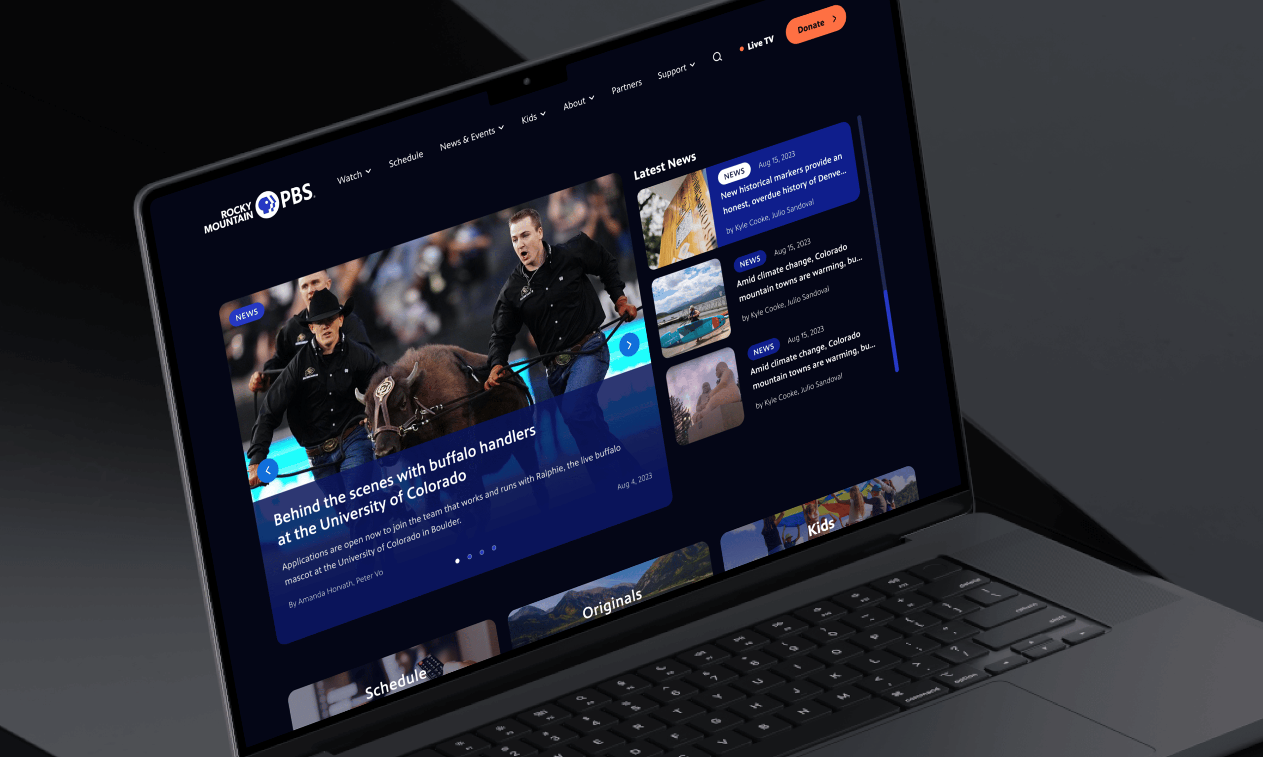 Revamping Rocky Mountain PBS's Digital Experience
